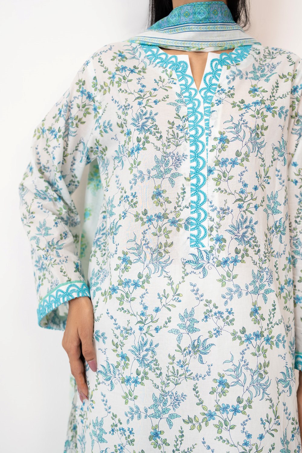 3Pc Lawn Printed Suit