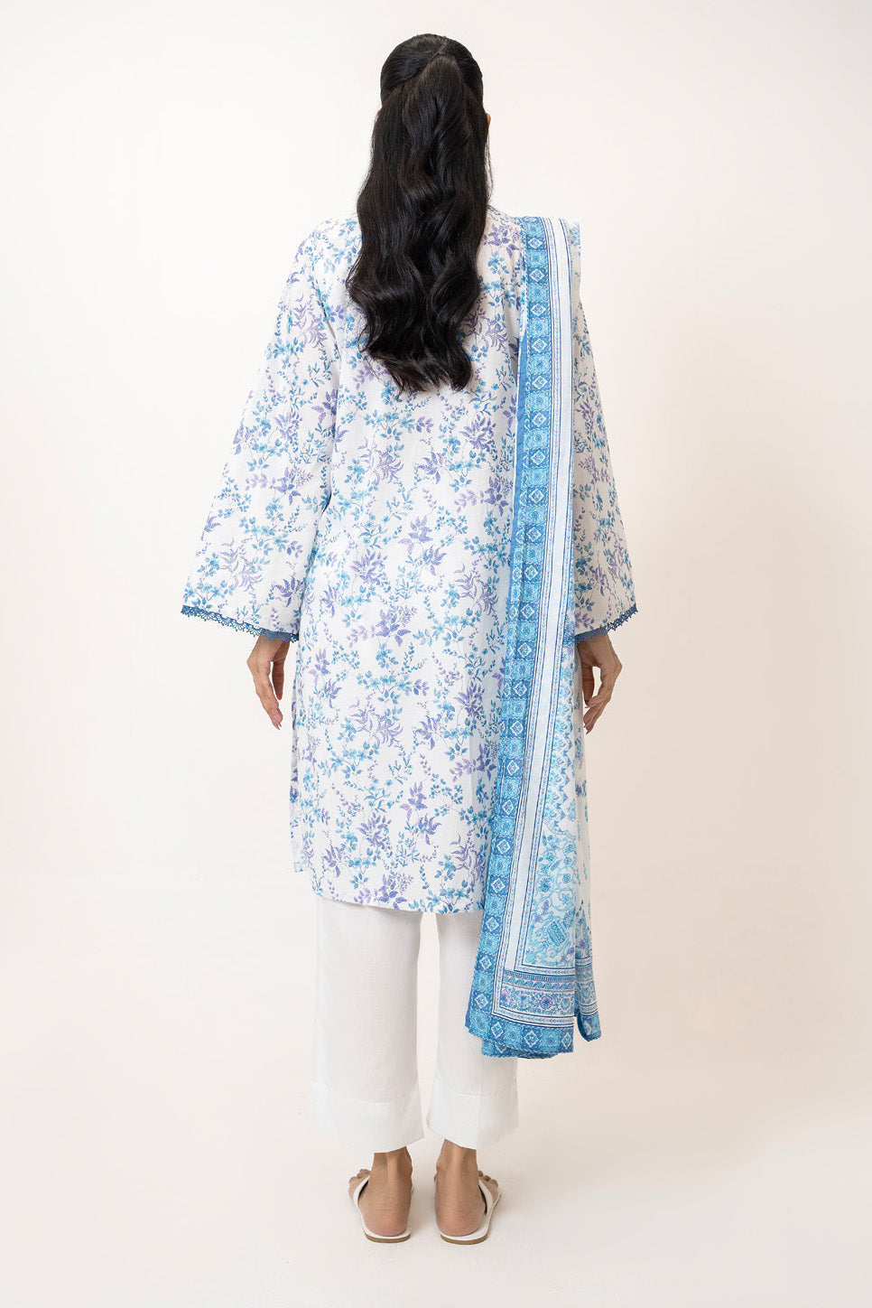 3Pc Lawn Printed Suit