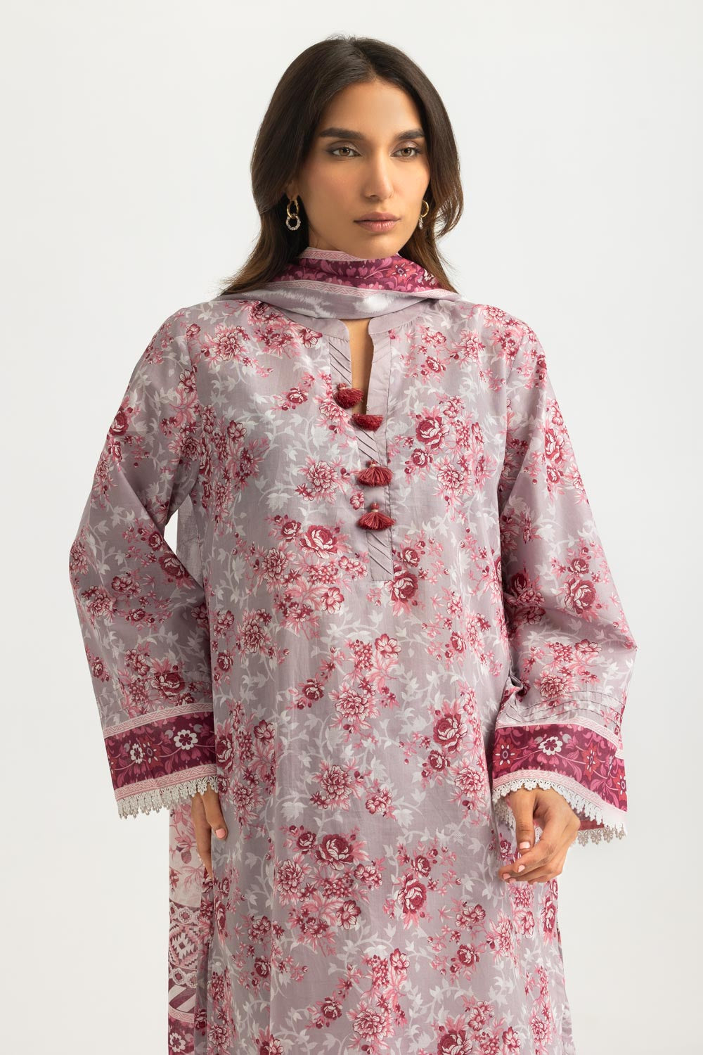 3Pc Lawn Printed Suit