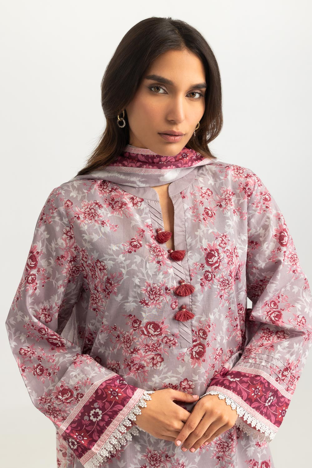 3Pc Lawn Printed Suit