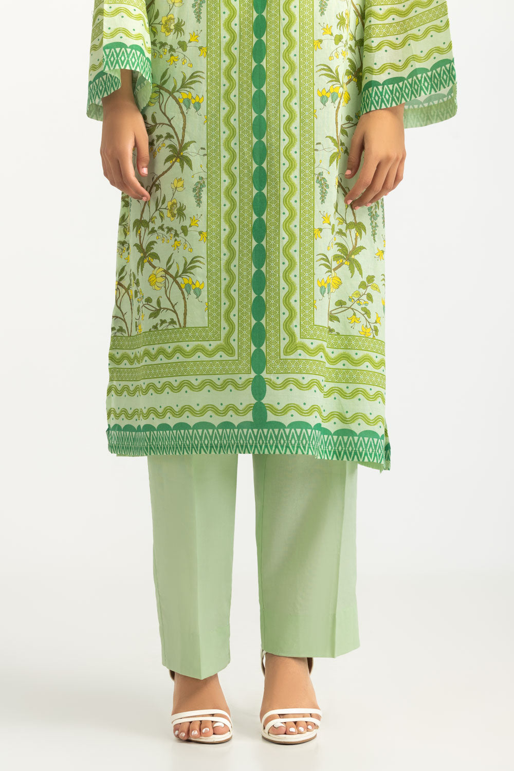 3Pc Lawn Printed Suit
