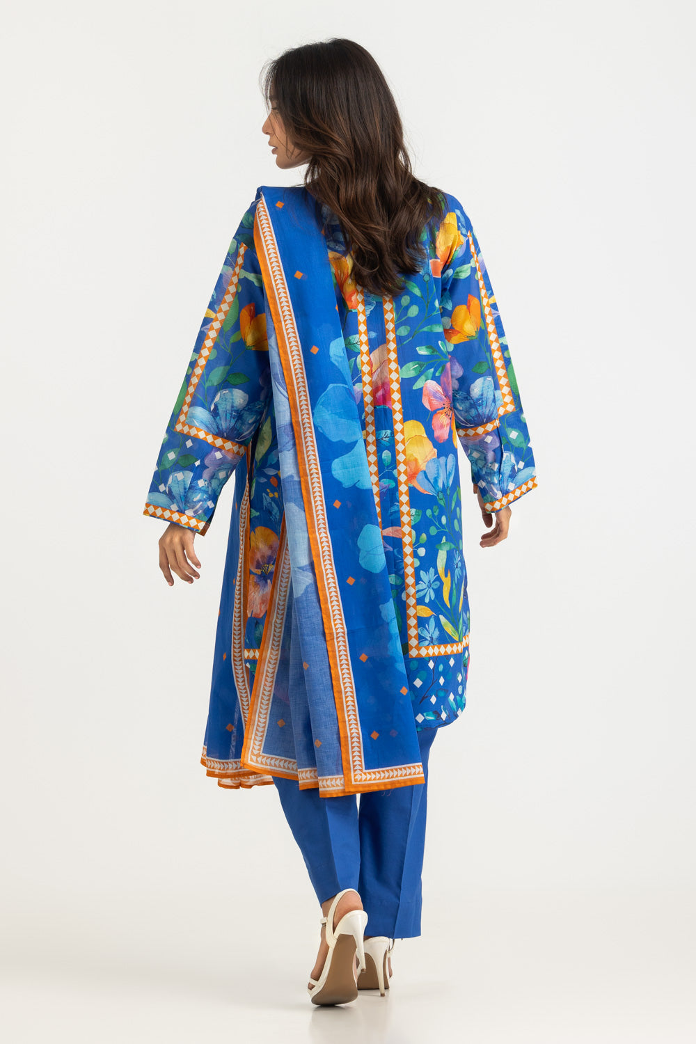 3Pc Lawn Printed Suit