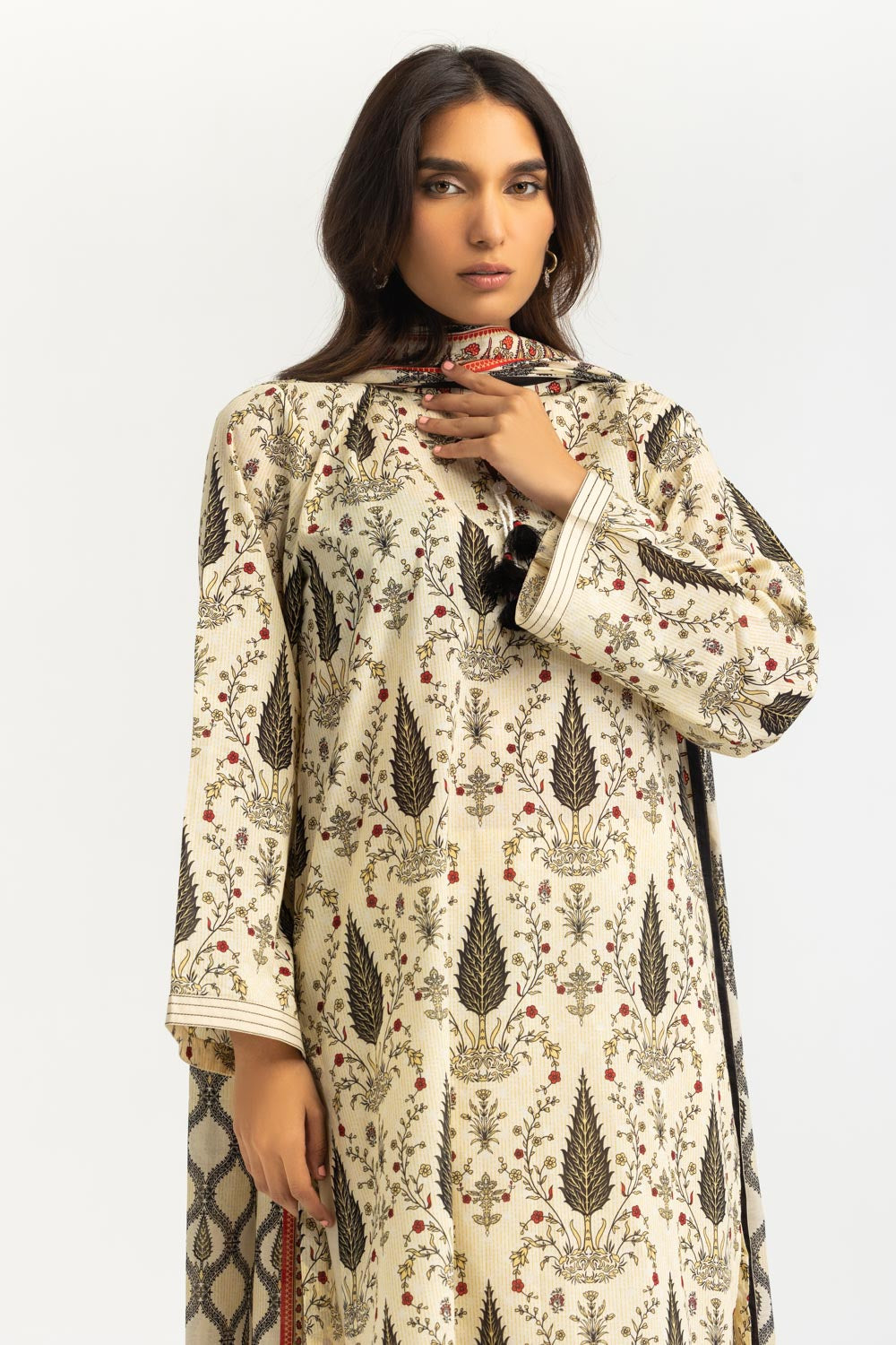 3Pc Lawn Printed Suit