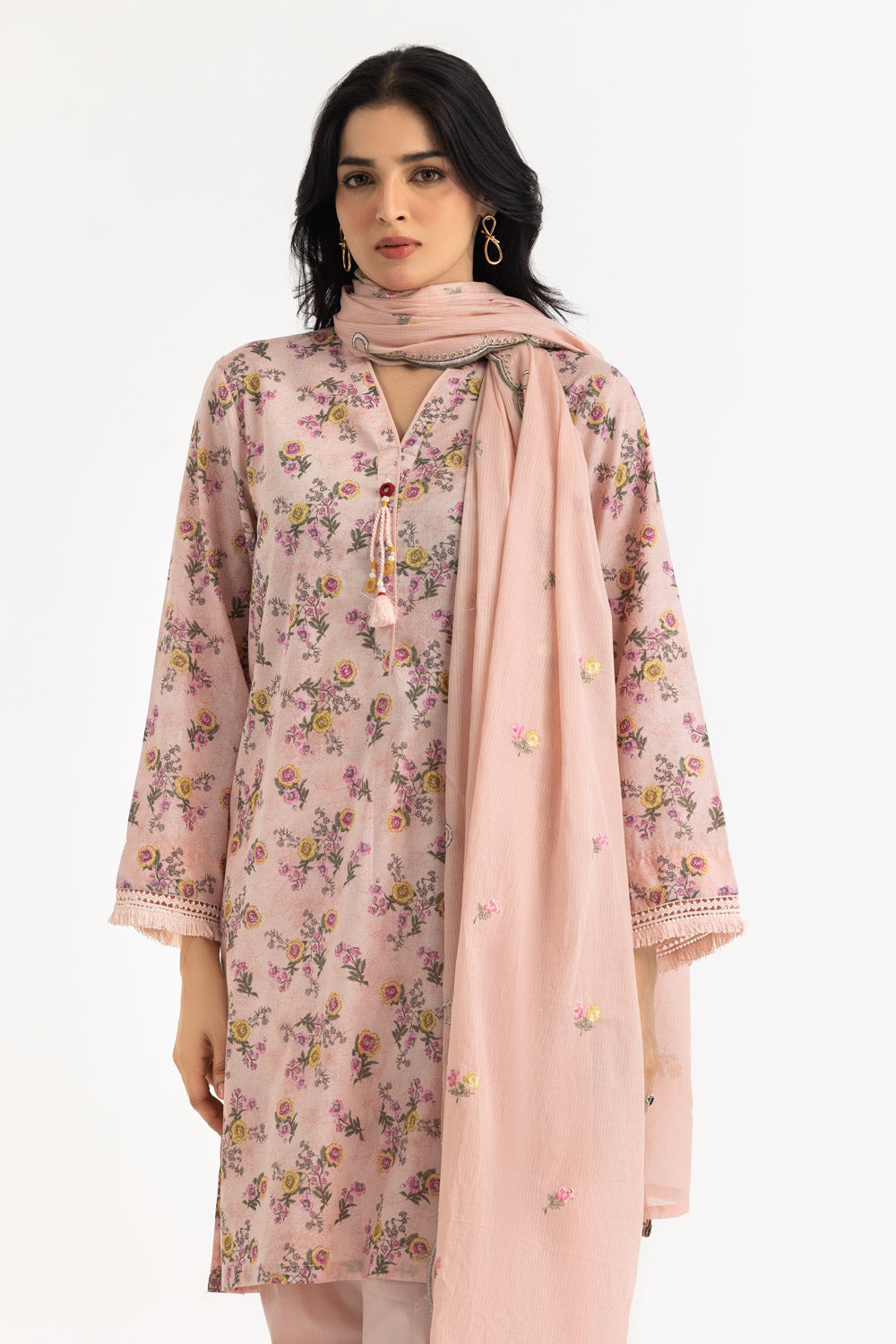 3Pc Lawn Printed Suit