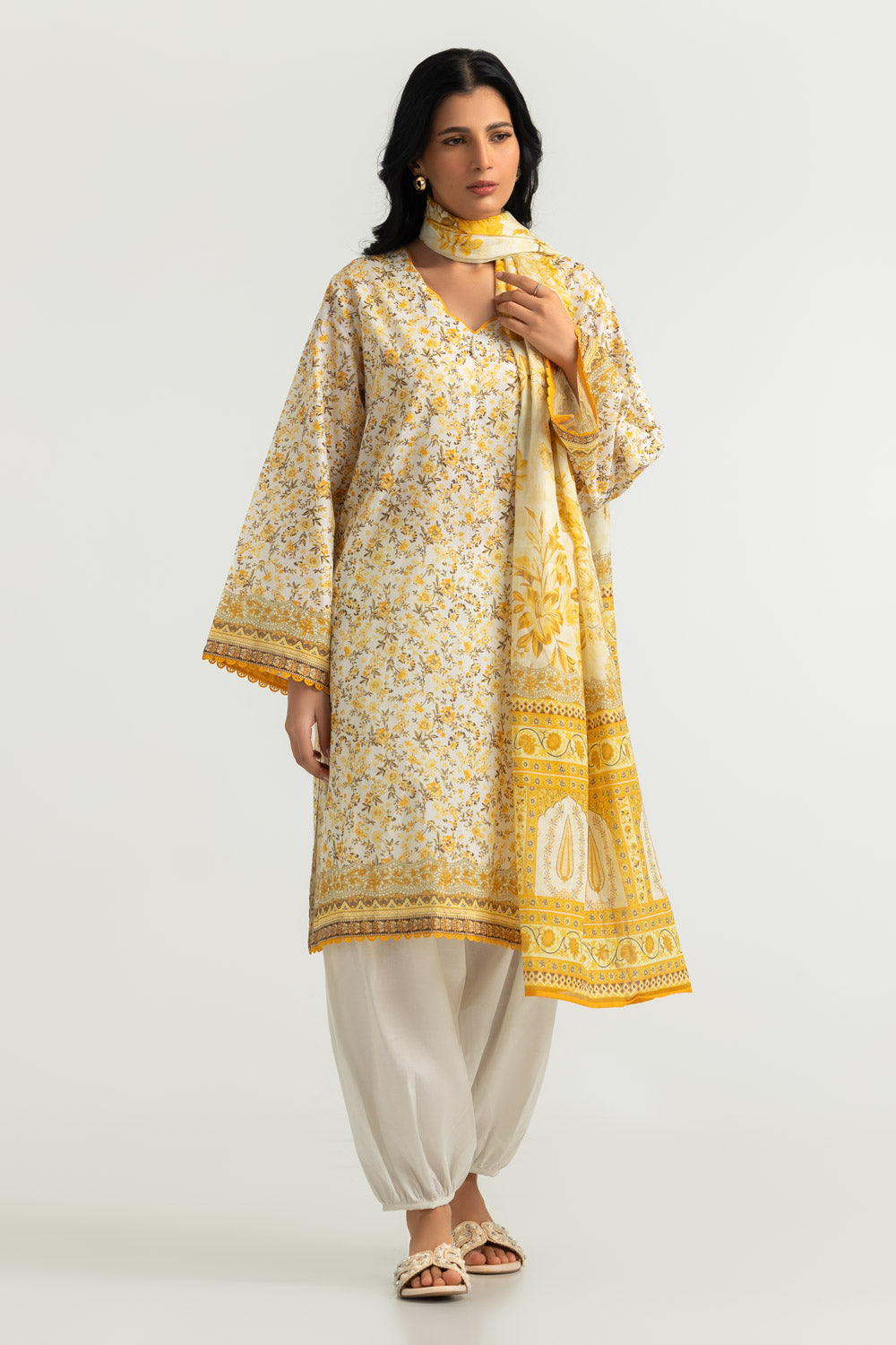 3PC Lawn Printed Suit