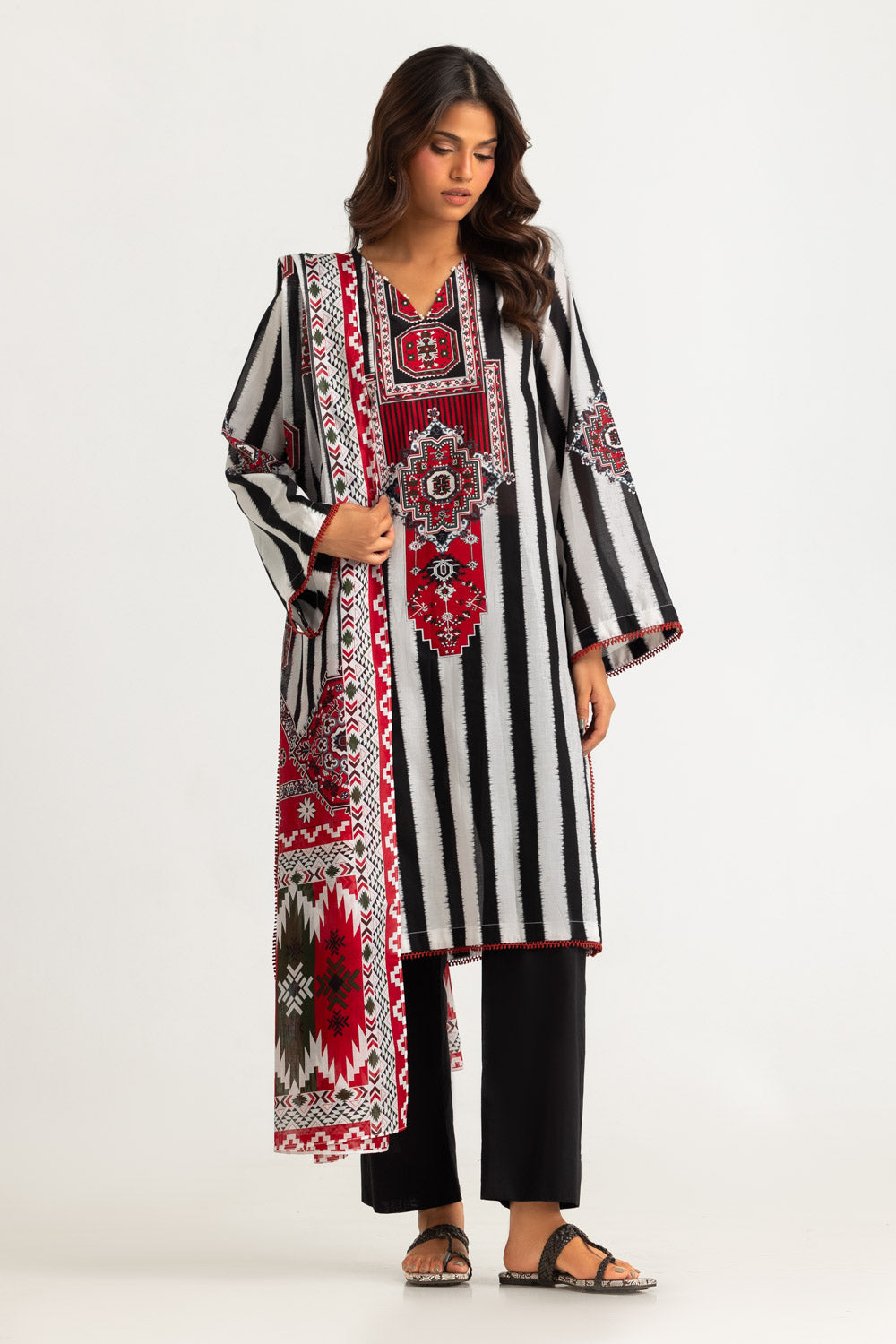 3PC Lawn Printed Suit