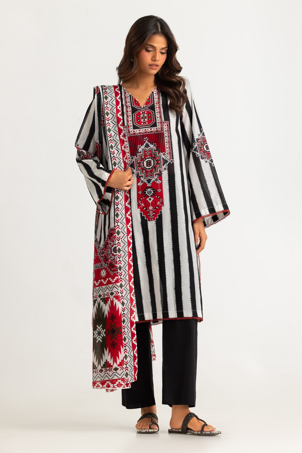 3PC Lawn Printed Suit