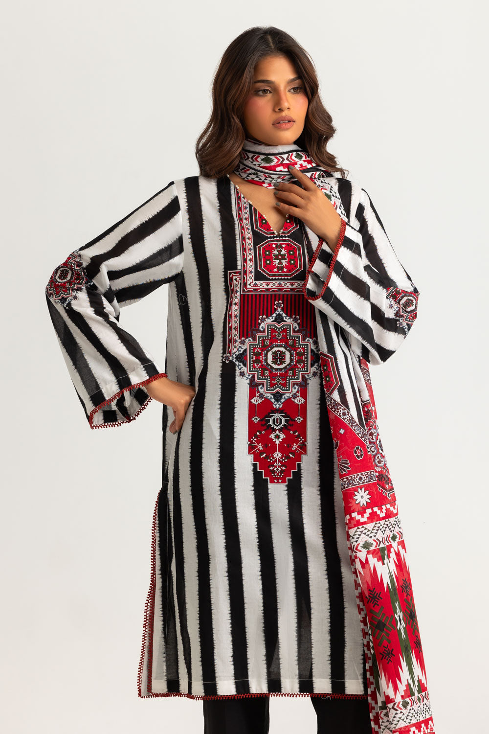 3PC Lawn Printed Suit