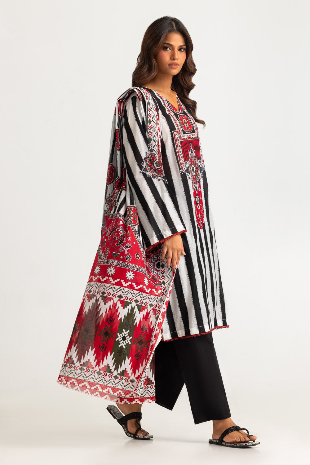 3PC Lawn Printed Suit