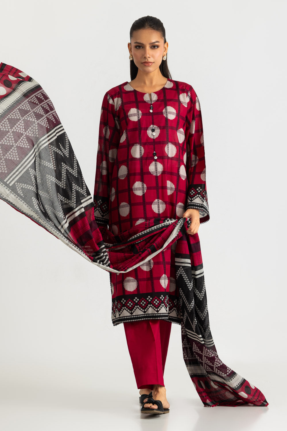 3PC Lawn Printed Suit
