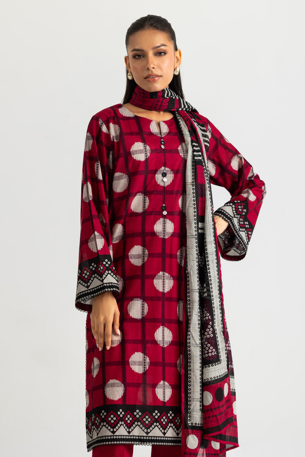 3PC Lawn Printed Suit