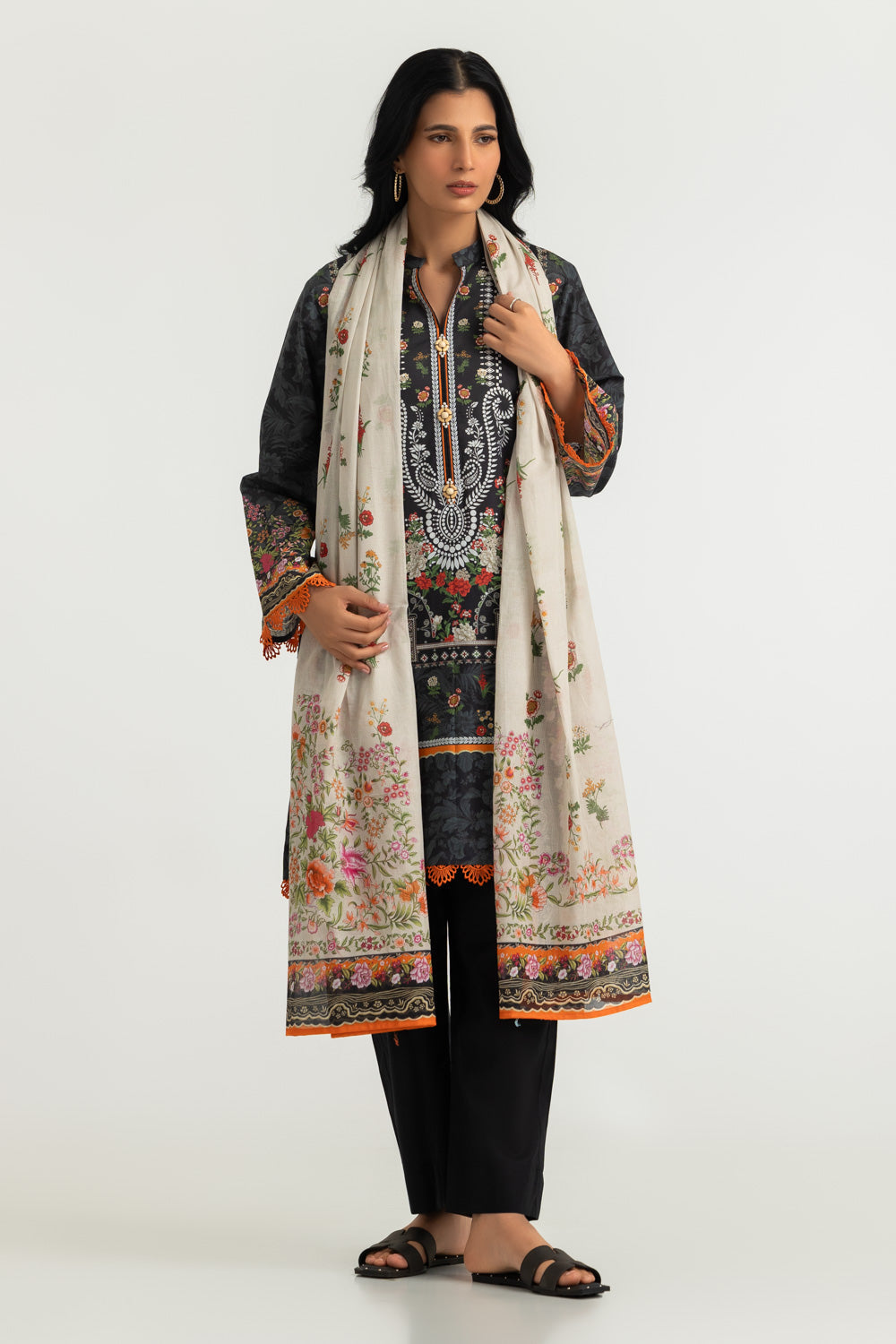 3PC Lawn Printed Suit