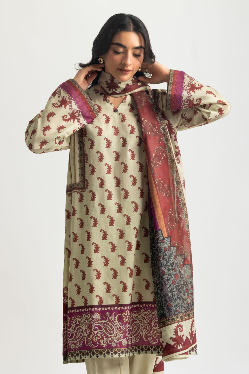 3PC Lawn Printed Suit