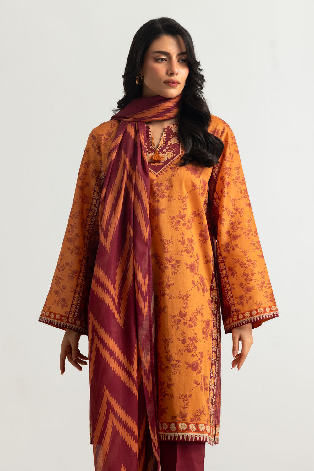 3PC Lawn Printed Suit