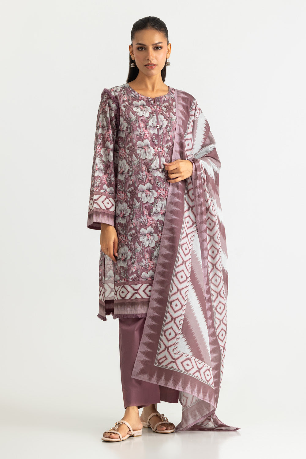 3PC Lawn Printed Suit