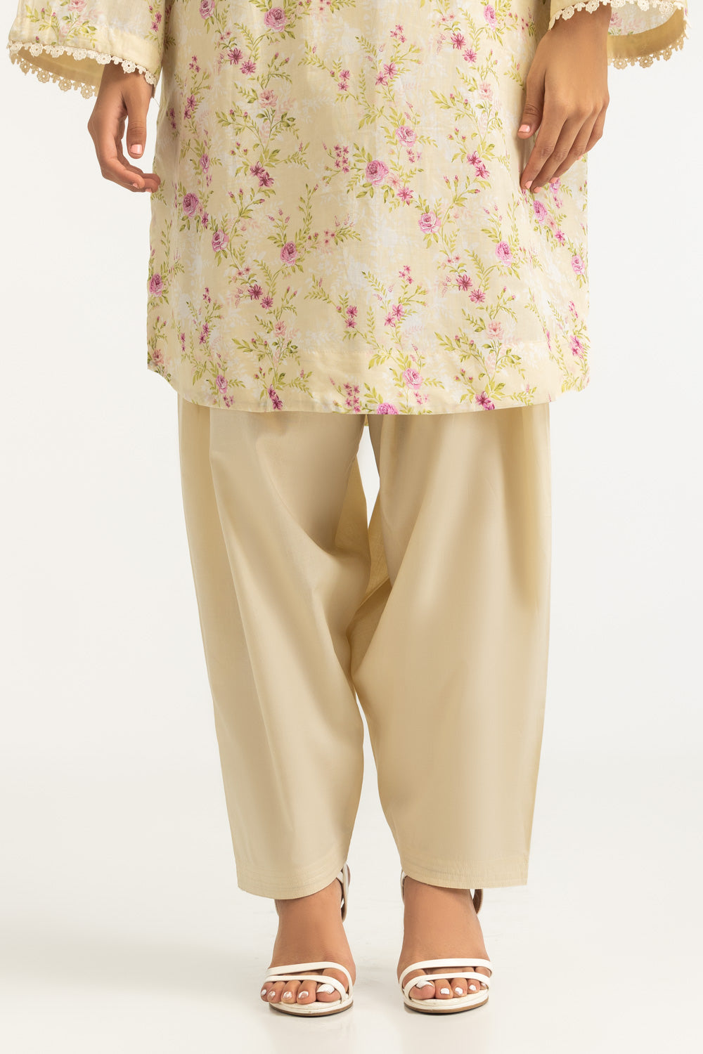 3Pc Lawn Printed Suit With Embroidered Dupatta