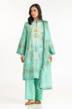 3Pc Lawn Printed Suit With Embroidered