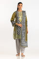 3Pc Lawn Printed Suit With Embroidered