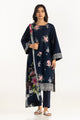 3Pc Lawn Printed Suit With Embroidered