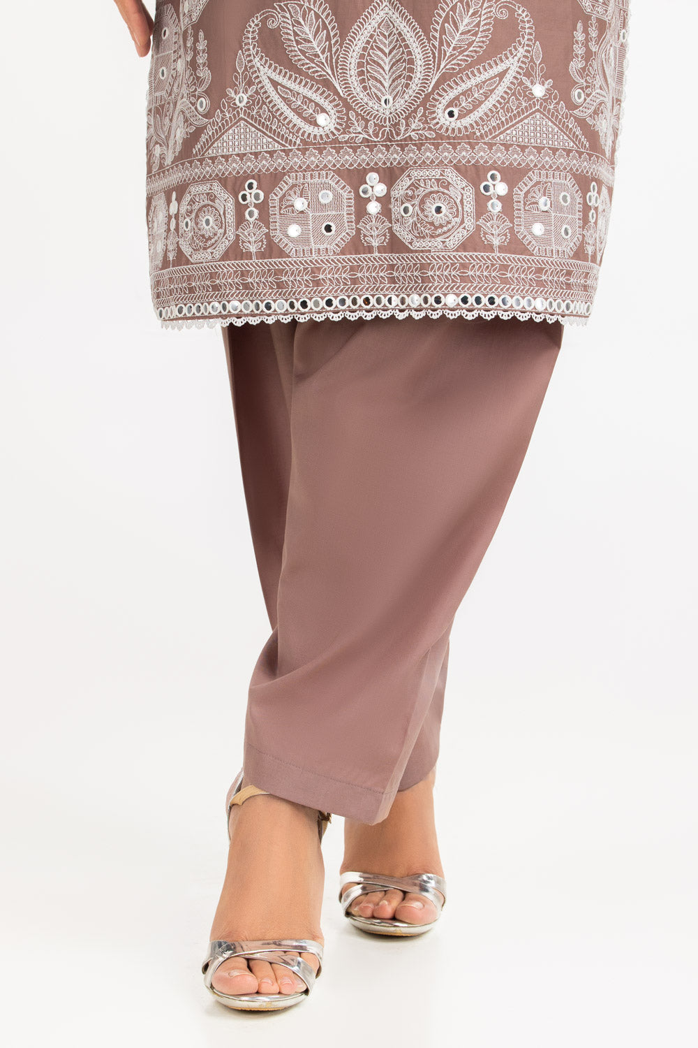 3PC Lawn Sequins Embroiderd Suit
