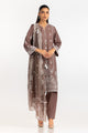 3Pc Lawn Sequins Embroiderd Suit