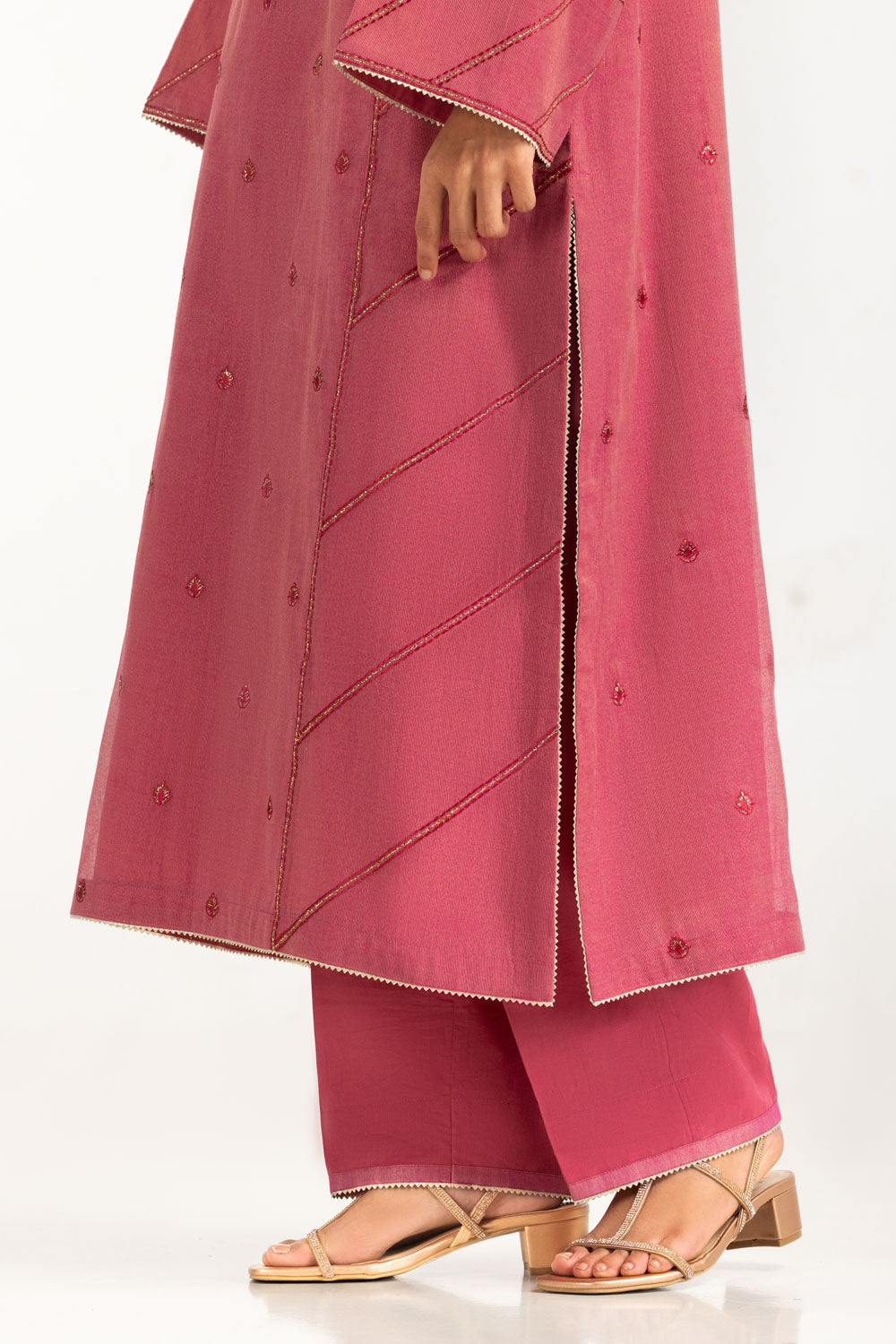 3PC Massori Embroidered Suit