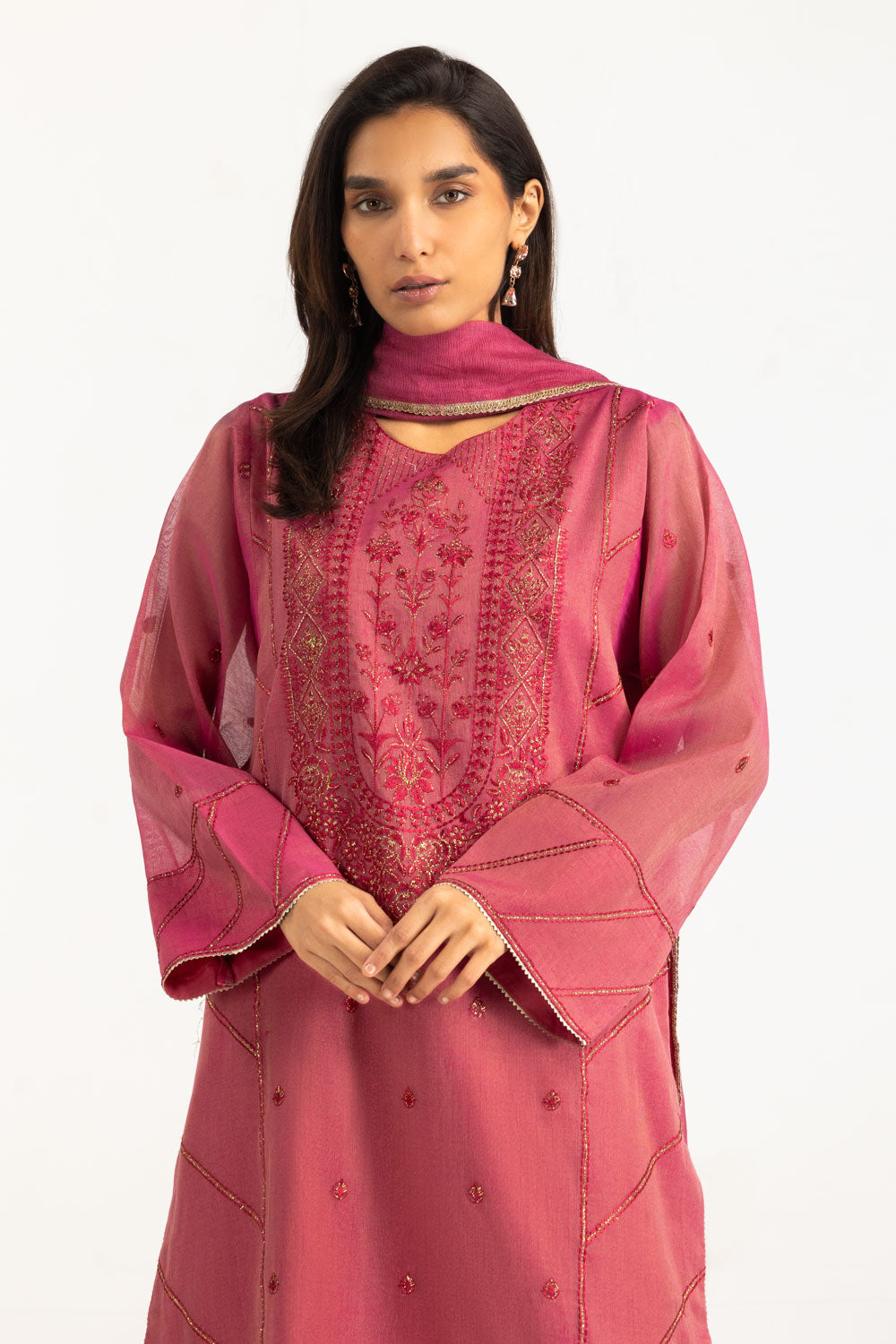 3PC Massori Embroidered Suit