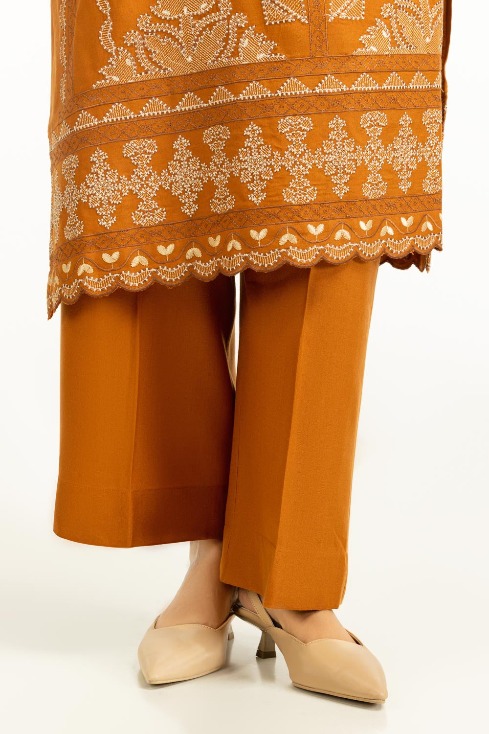 3PC Pashmina Embroidered Suit