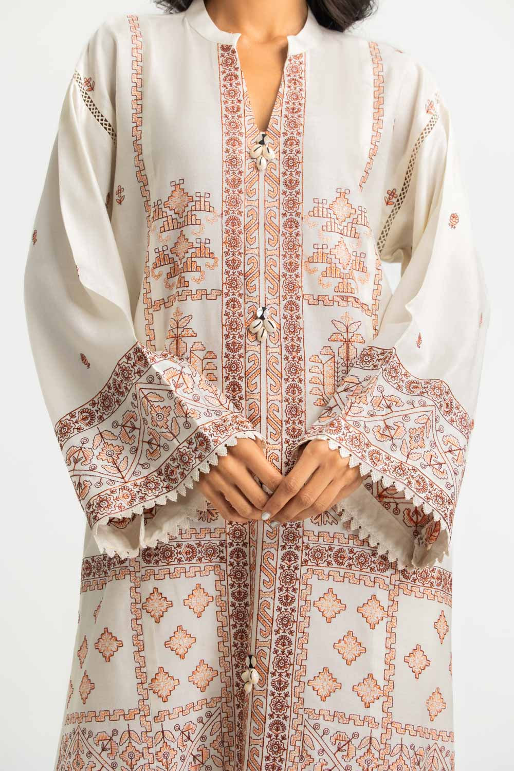 3PC Pashmina Embroidered Suit