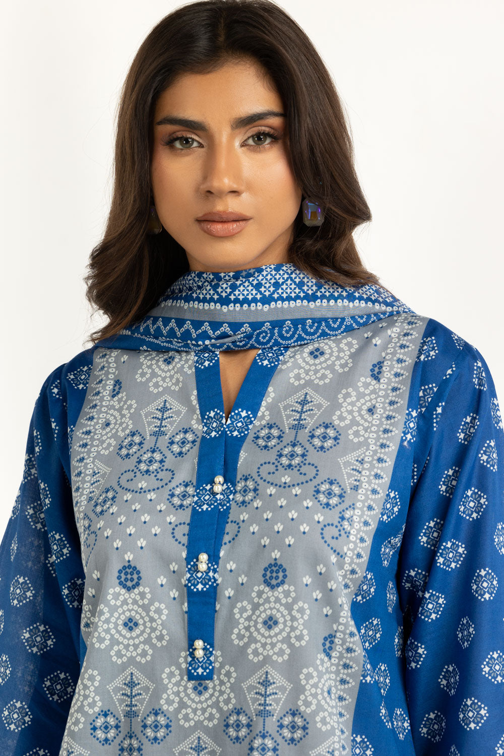 3PC Printed Lawn Suit