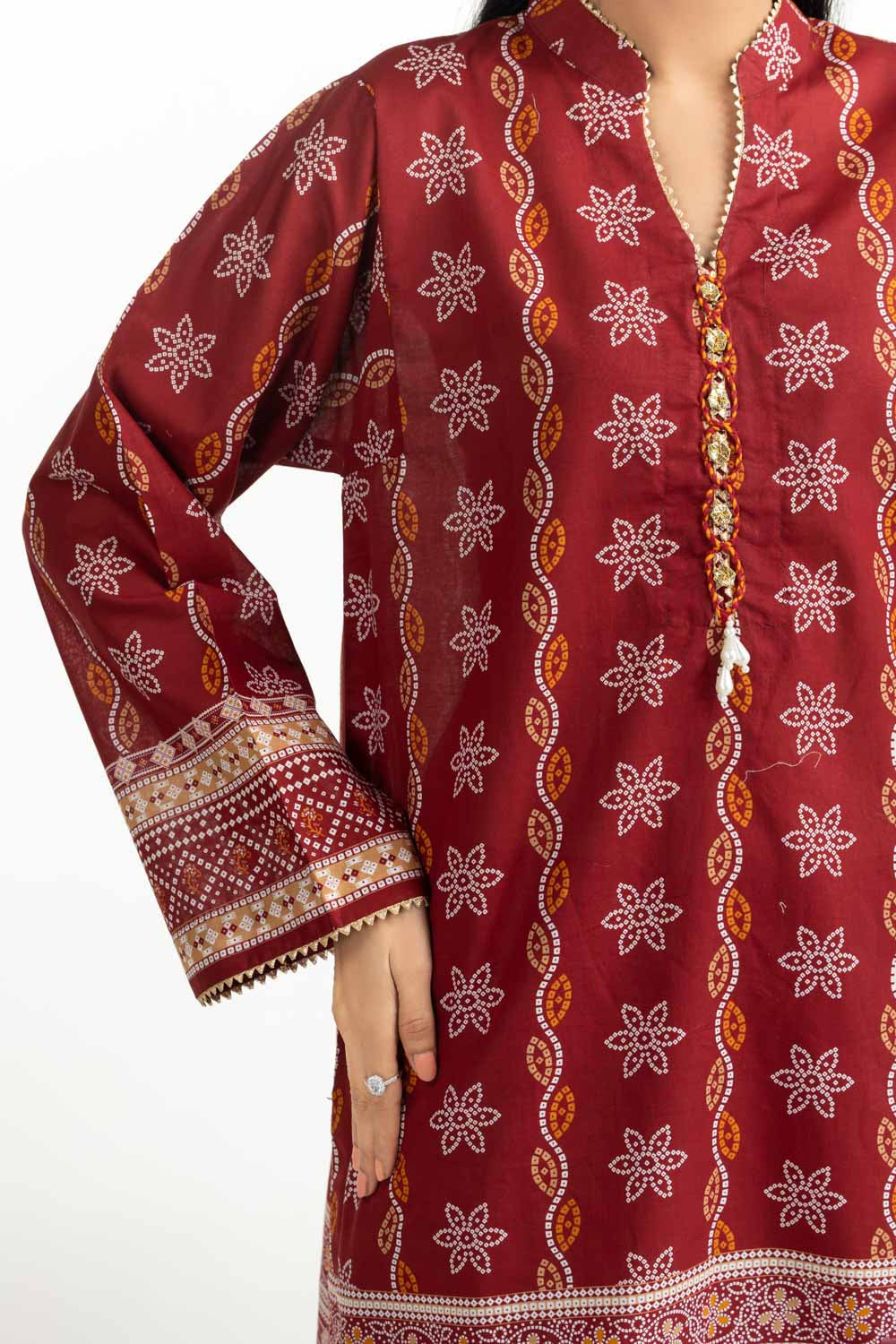 3Pc Printed Lawn Suit