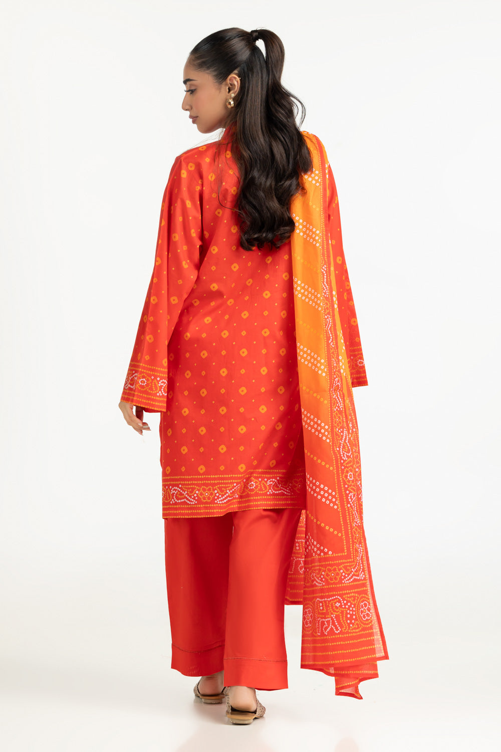 3Pc Printed Lawn Suit