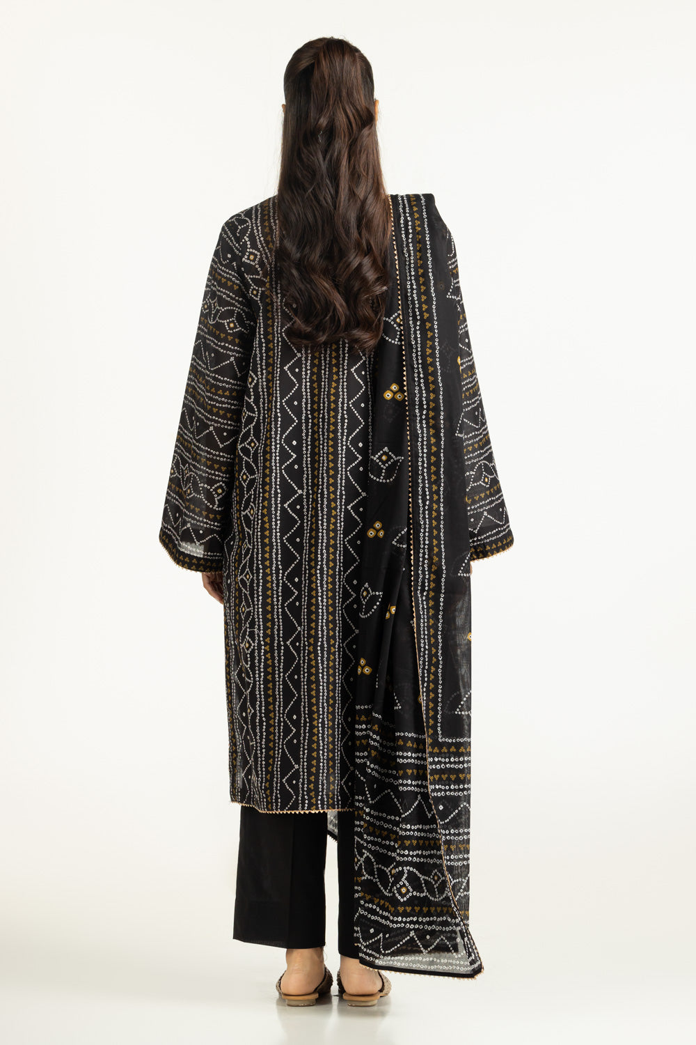 3Pc Printed Lawn Suit