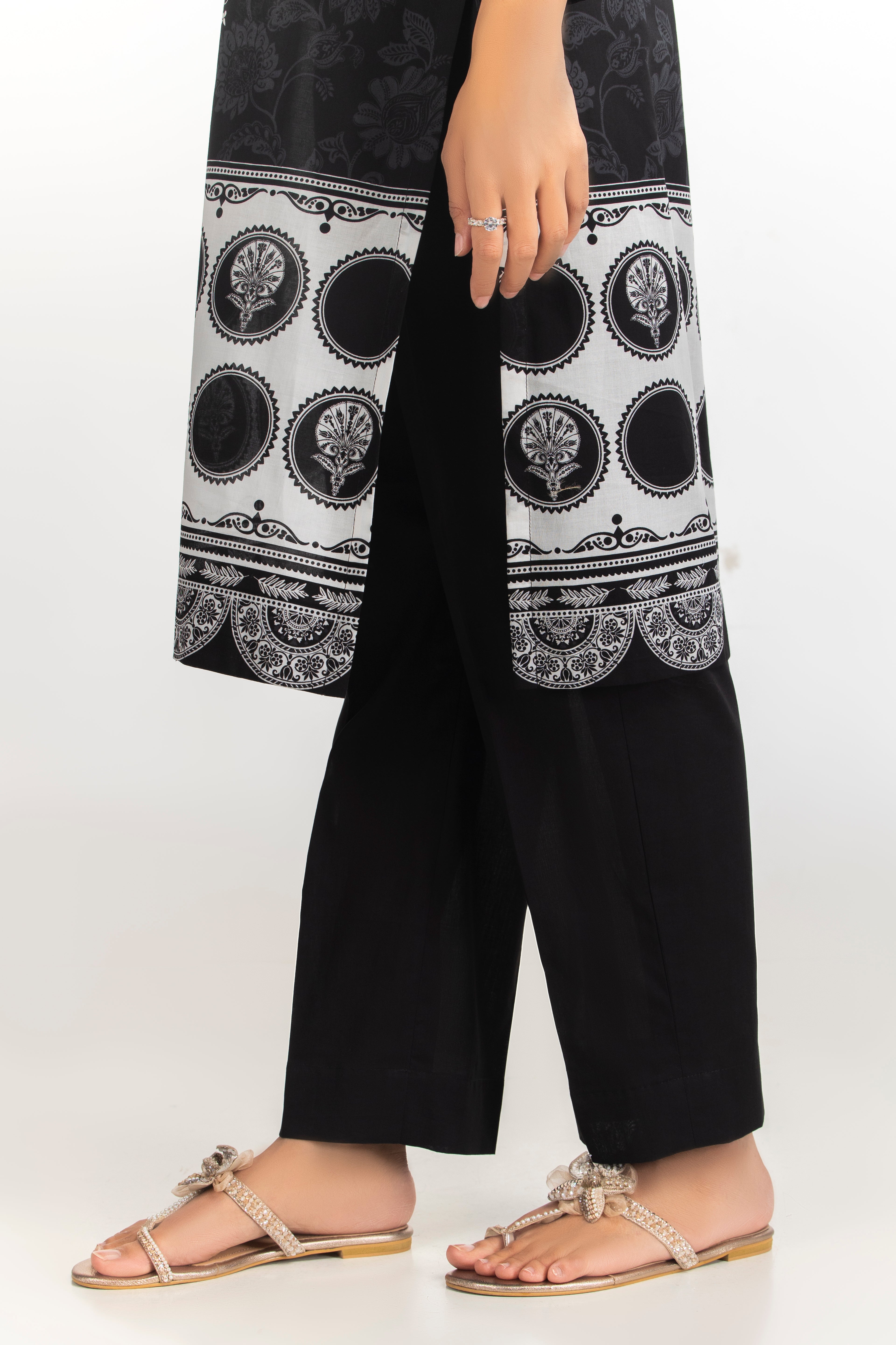 3Pc Printed Lawn Suit