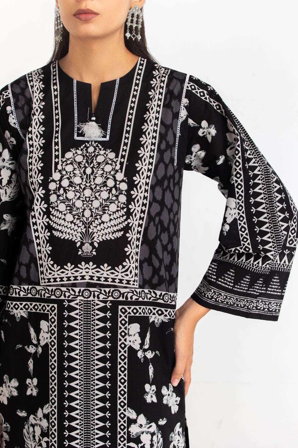 3PC Printed Lawn Suit