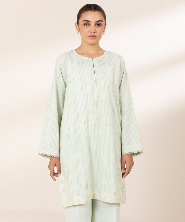 Embroidered Lawn Shirt