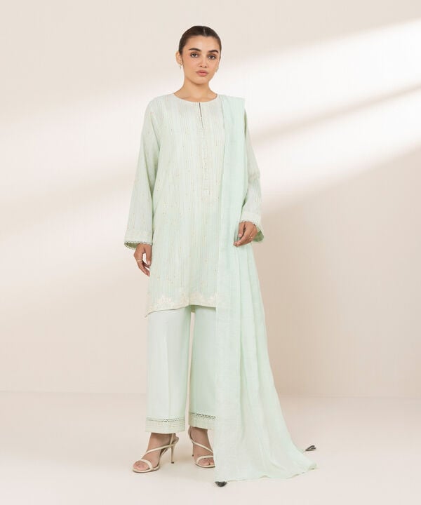 Embroidered Lawn Shirt