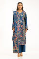 3Pc Rawsilk Embroidered Suit