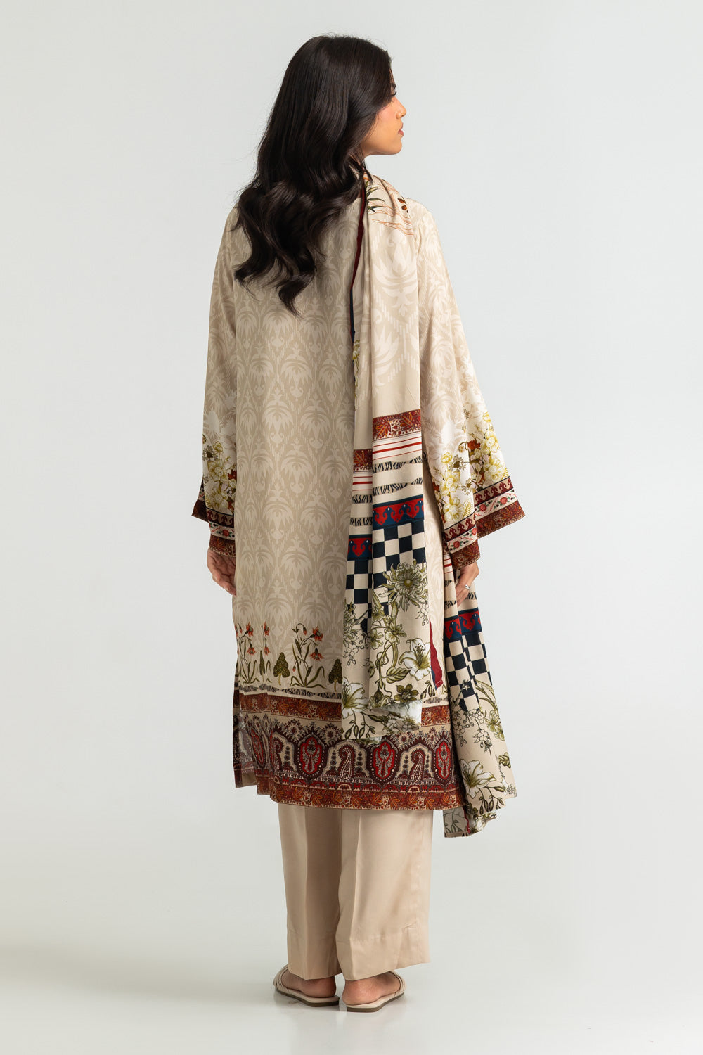 3PC Rayon Printed Suit