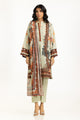3PC Self Jacquard Printed Suit