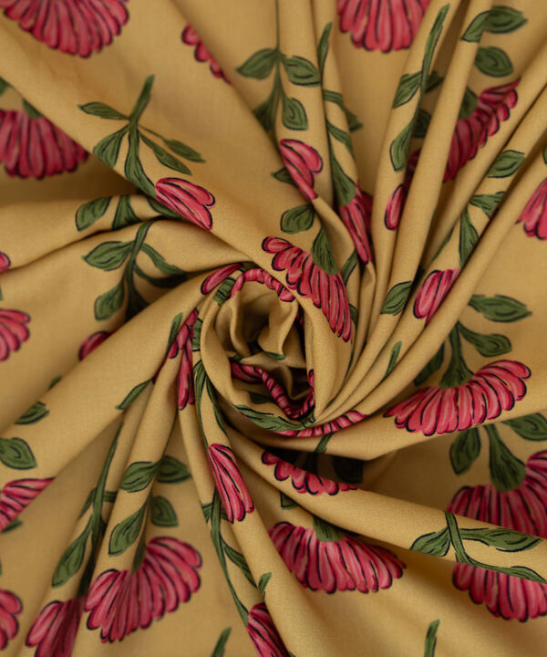 Printed Linen Viscose Dupatta