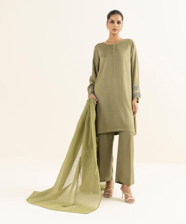 Textured Karandi Dupatta