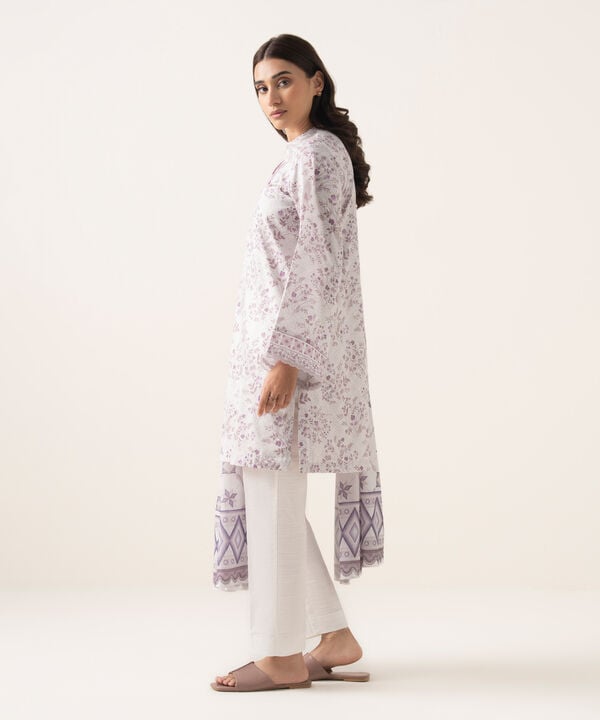 3 Piece - Printed Lawn Suit