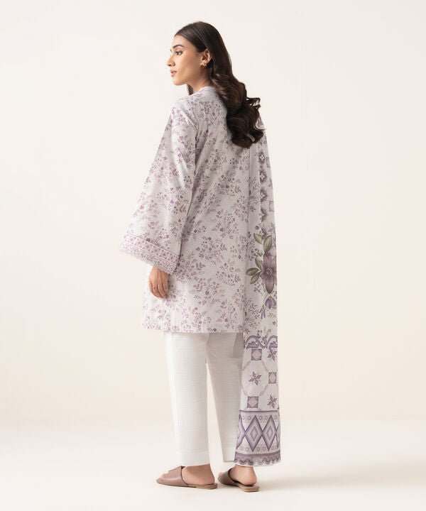 3 Piece - Printed Lawn Suit