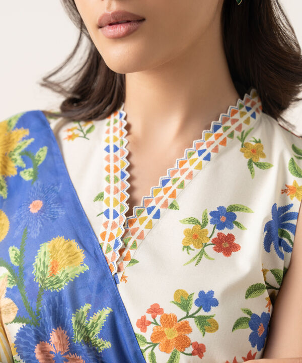3 Piece - Printed Lawn Suit