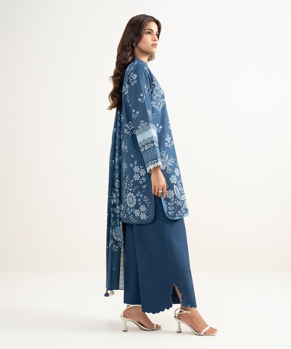 3 Piece - Printed Lawn Suit