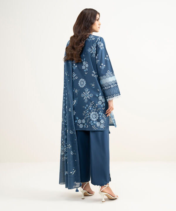 3 Piece - Printed Lawn Suit