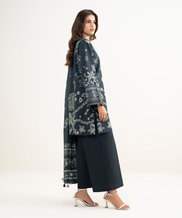 3 Piece - Printed Lawn Suit