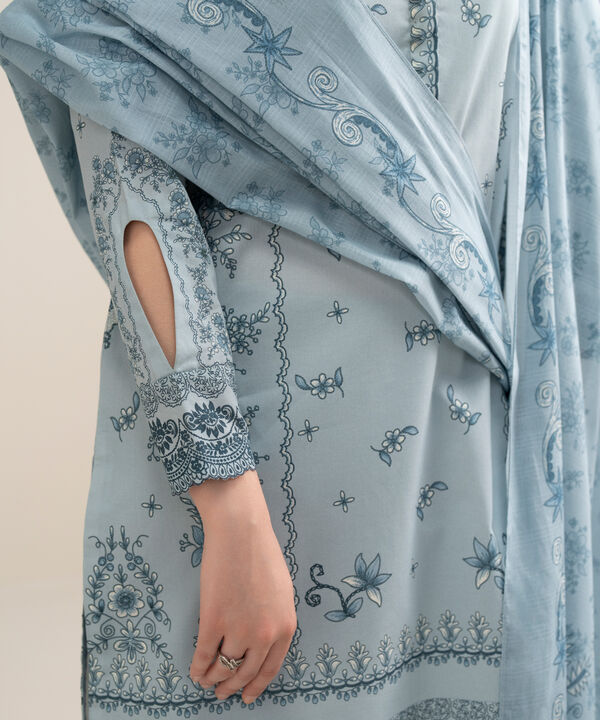 3 Piece - Printed Lawn Suit