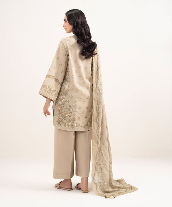 3 Piece - Printed Lawn Suit
